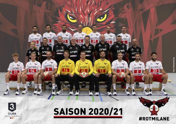 HSC Bad Neustadt, Mannschaftsfoto Saison 2020/21
