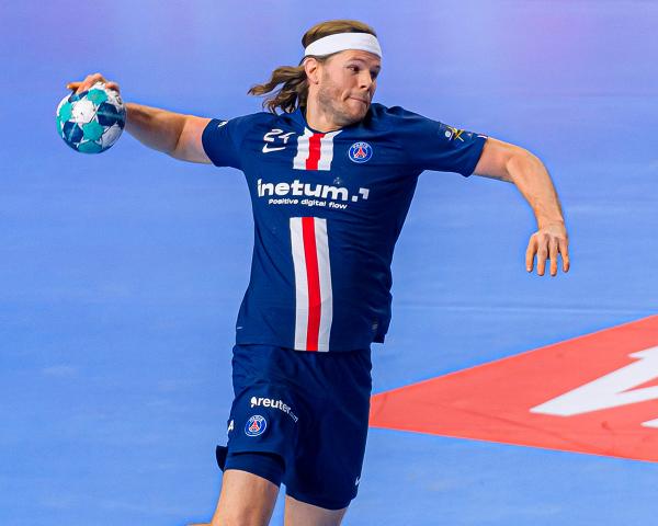 Mikkel Hansen scored his 1000th goal in the Champions League.