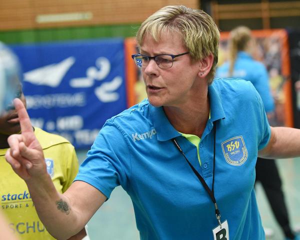 Heike Axmann war vor ihrer Zeit bei den Handball Luchsen für den Buxtehuder SV tätig.
