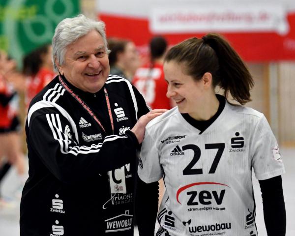 Dietmar Schmidt, Jenny Choinowski - BSV Sachsen Zwickau FRE-ZWI ZWI-FRE