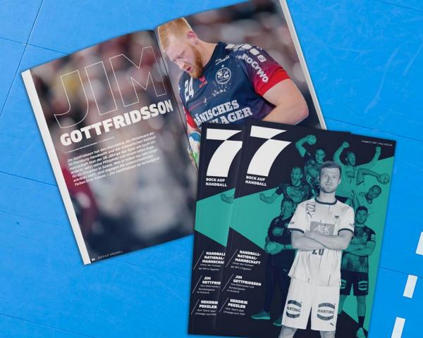 Die zweite Ausgabe von "Bock auf Handball" ist am 23. Februar erschienen. 
