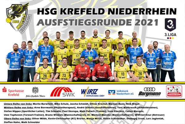 Die HSG Krefeld will in die 2. Bundesliga aufsteigen. 