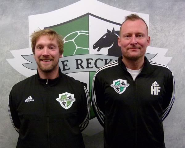 Sven Hylmar (links) verstärkt das Trainerteam des TSV Burgdorf II um Heidmar Felixson.