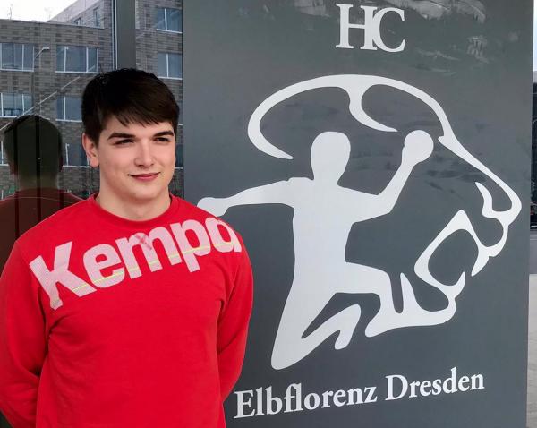Vincent Klepp gehört ab der Saison 2021/2022 zum erweiterten Bundesligakader des HC Elbflorenz. 