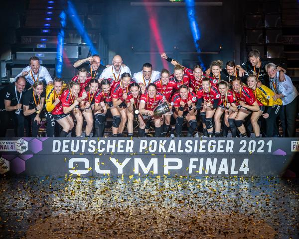 Die SG BBM Bietigheim geht als Titelverteidiger ins Olymp Final4 2022. 