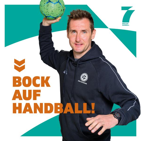 Miroslav Klose hat "Bock auf Handball"