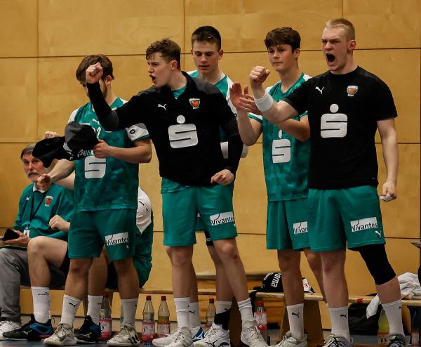 Die U19 der Füchse Berlin geht mit einem Zehn-Tore-Vorsprung ins Rückspiel