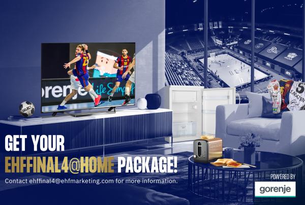 Das EHF FINAL4 2021 kommt mit EHFFINAL4@HOME-Paketen ins eigene Wohnzimmer.