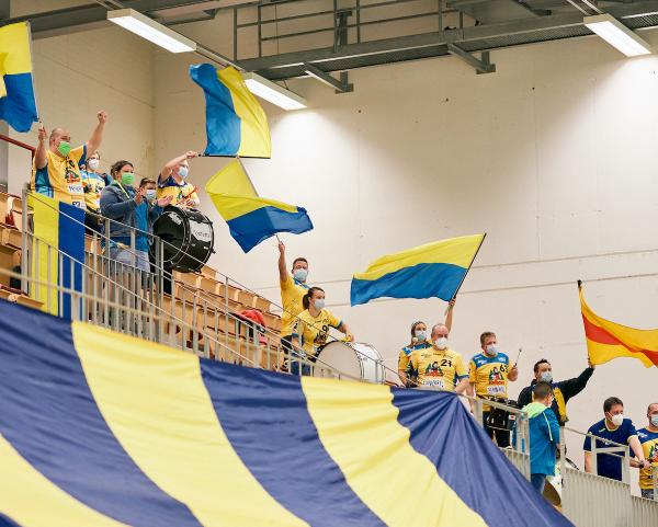 250 Fans dürfen in Konstanz wieder in die Halle. 