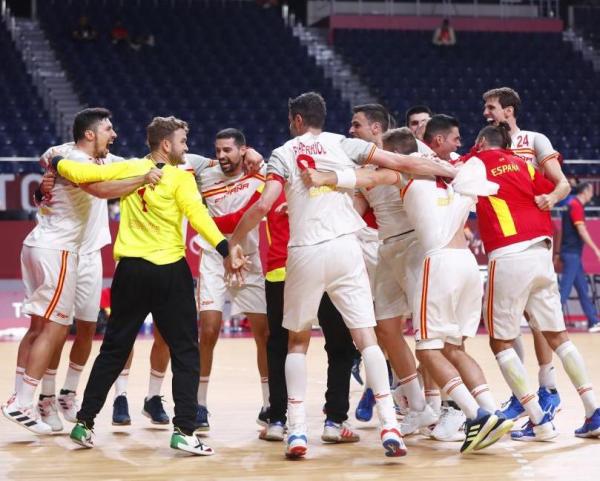 Spanien jubelte über einen Sieg gegen Norwegen.