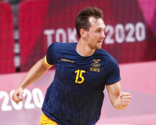 Hampus Wanne won`t be able to play for Sweden in the semi-final against Spain.