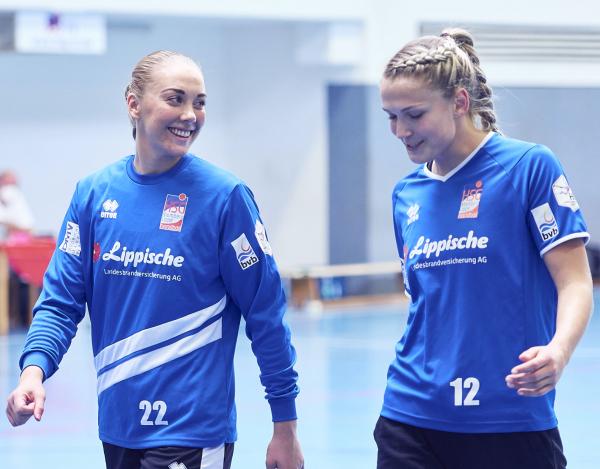 Linnea Pettersson (l.) und Marie Andresen (r.) wollen auch beim Turnier in Bensheim überzeugen.