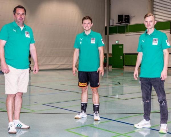 Vorstand Handball Hannover Burgwedel: Timo Kastening unterstützt seinen Bruder Marius als Schatzmeister