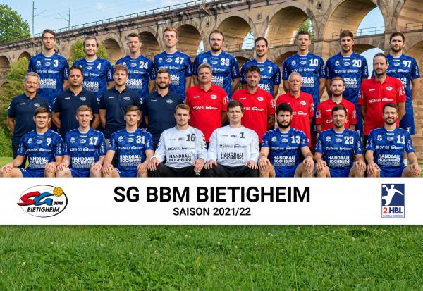 SG BBM Bietigheim, Teamfoto Saison 2021/22, 2. HBL, HBL2
