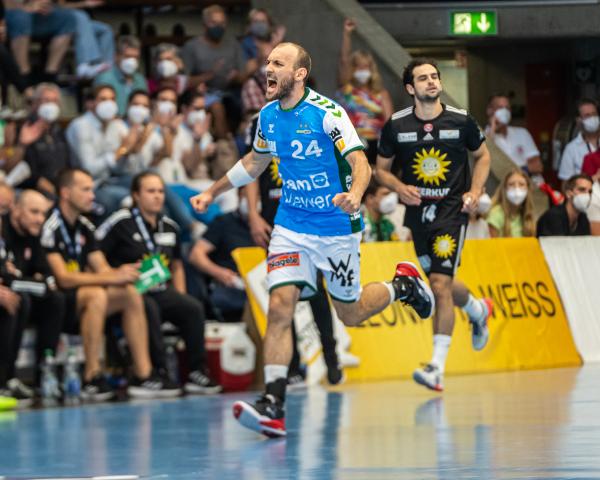 Marcel Schiller führt derzeit die Torschützenliste der Handball Bundesliga an