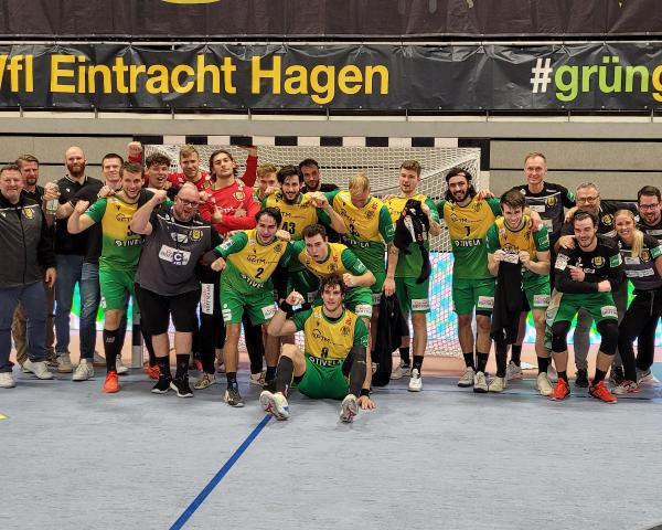 Der 1. VfL Eintracht Hagen feierte einen Sieg gegen Rimpar.
