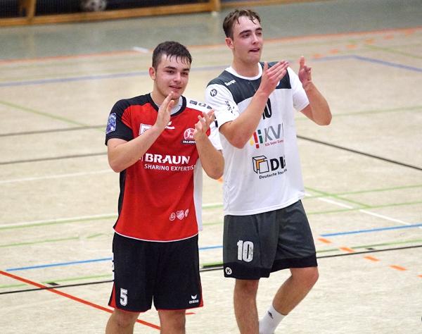 Paul Ohl (rechts) konnte das Duell mit Bruder Lasse (links) in der Vorrunde für sich entscheiden. 