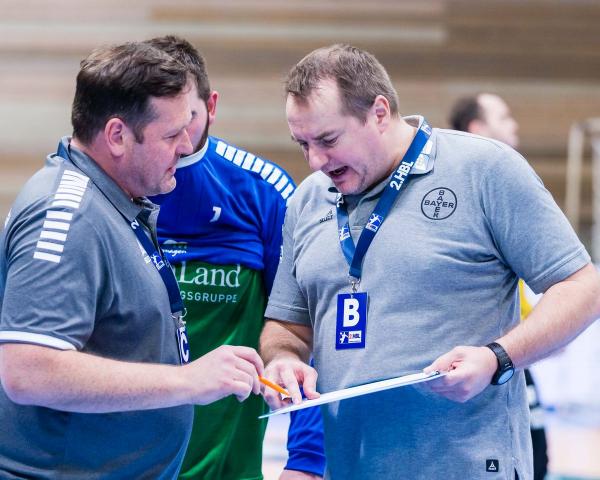 Die Mannschaft von Trainer Dusko Bilanovic (r.) musste sich nach kämpferischer Leistung geschlagen geben.