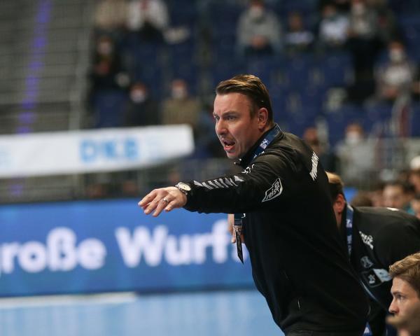 Trainer Filip Jicha verlor mit dem THW in Wetzlar. 
