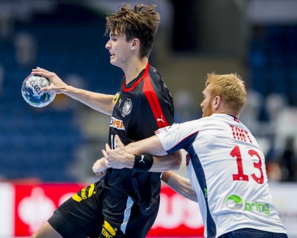 Deutschland und Norwegen trafen sich bei der letzten Handball-EM