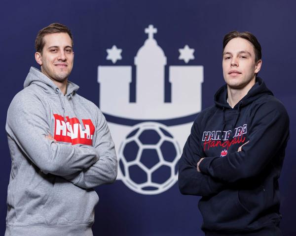 Niklas Weller und Leif Tissier, HSV Hamburg