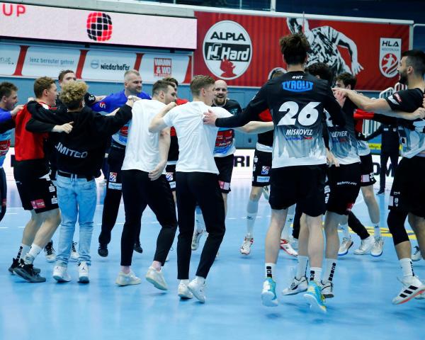 Schwaz Handball Tirol freut sich über den Finaleinzug
