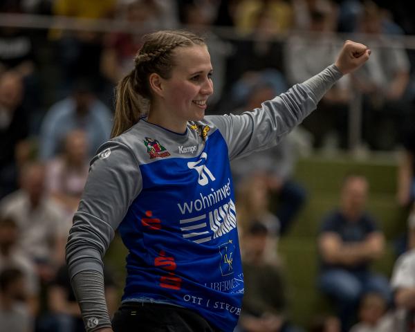 Celine Meißner kämpft mit dem VfL Waiblingen um die Meisterschaft.