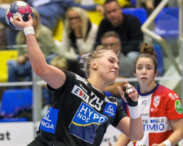 Österreichs Nationalspielerin Stefanie Kaiser verabschiedet sich mit dem Titel in Richtung HSG Blomberg-Lippe und HBF. 