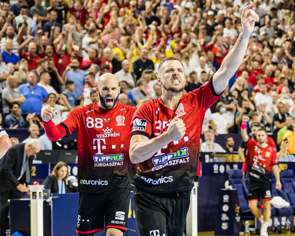 Telekom Veszprem feiert einen wichtigen Sieg im Kampf um die ungarische Meisterschaft. 
