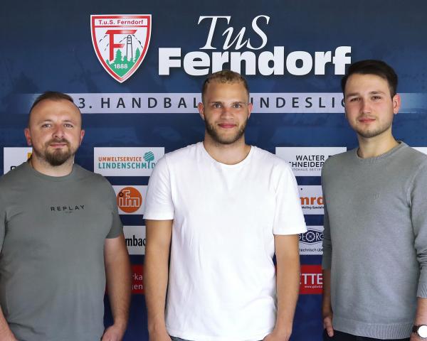 Geschäftsführer Mirza Sijaric, Alexander Reimann und Sebastian Schöneseiffen (Assistent der GF)