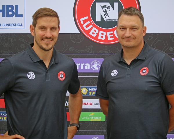 Michael Haaß (Trainer) und Sebastian Redeker (Co-Trainer)
