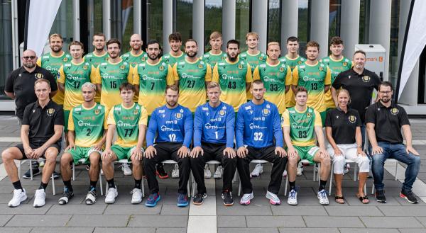 VfL Eintracht Hagen - Mannschaftsfoto Teamfoto HBL2 22/23 