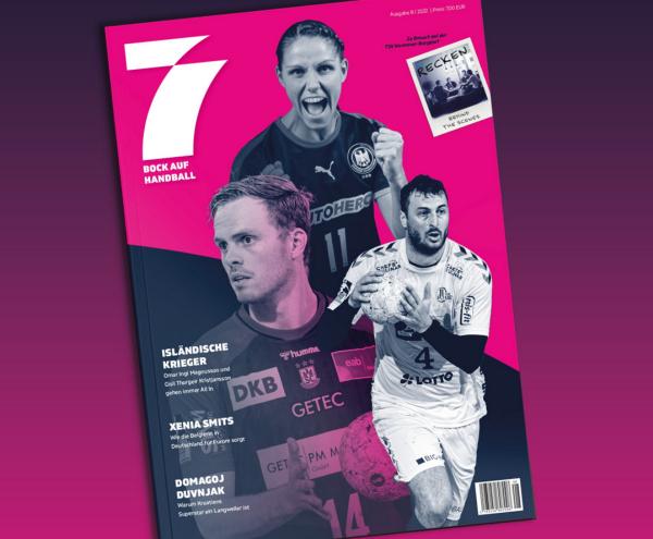 Die Ausgabe 08/2022 von "Bock auf Handball".