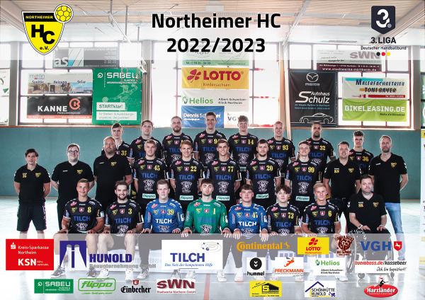 Der Kader des Northeimer HC 2022/2023