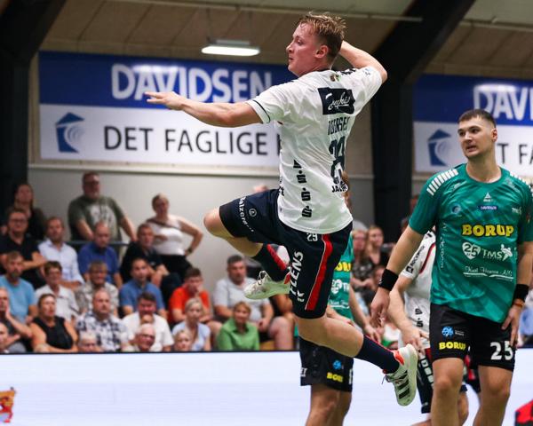 August Pedersen is about to start his first Bundesliga season with Flensburg.