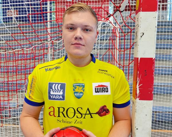 Neu beim HC Empor Rostock: Sveinn Sveinsson