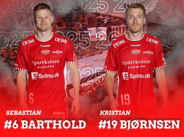 Kristian Björnsen, Sebastian Barthold - Aalborg Handbold