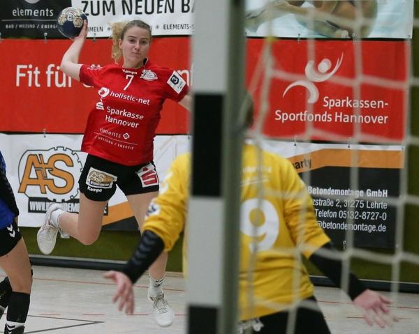 Lena Seehausen erzielte acht Treffer für den TV Hannover-Badenstedt