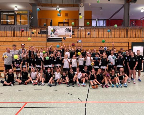 Beim Handball-Camp der HSG Siebengebirge kam "Learn Handball" zum Einsatz. 