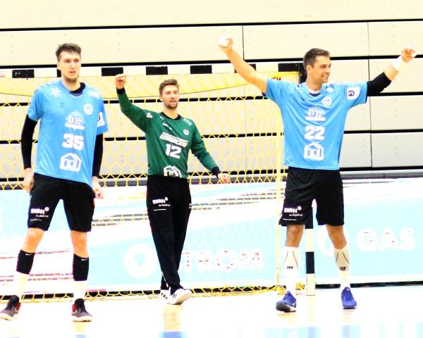 Jan-Ove Litzenroth, Max Folchert, Yaron Pillmann - HSG Ostsee 3. Liga