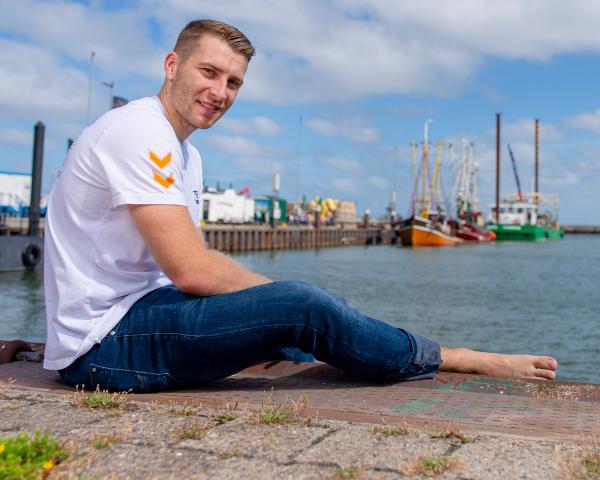 Lukas Martens war mit Bock auf Handball in seiner Heimat Wilhelmshaven