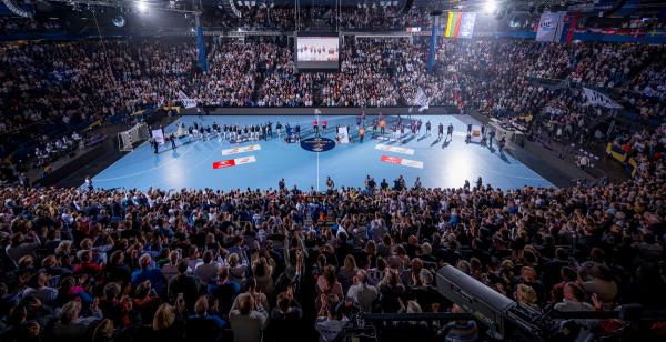The best attendance at a CL match so far this season was 9,421 spectators at THW Kiel vs. FC Barcelona.