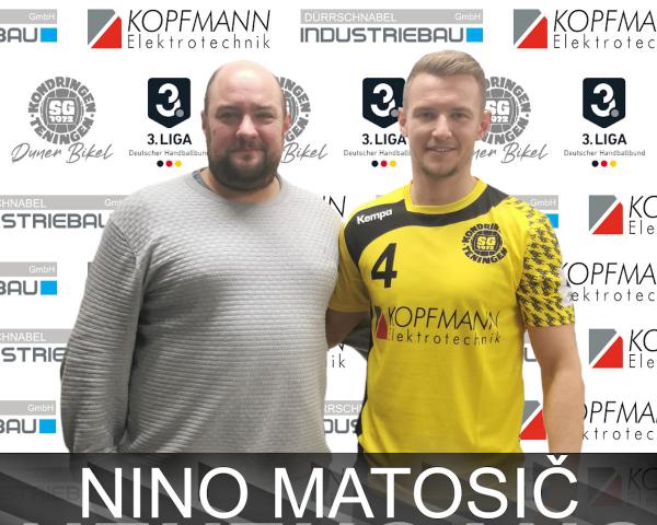 Nino Matosic verstärkt die SG Köndringen-Teningen.