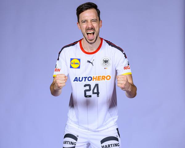 Patrick Groetzki, Deutschland, DHB-Team, Handball-WM 2023, Jubel