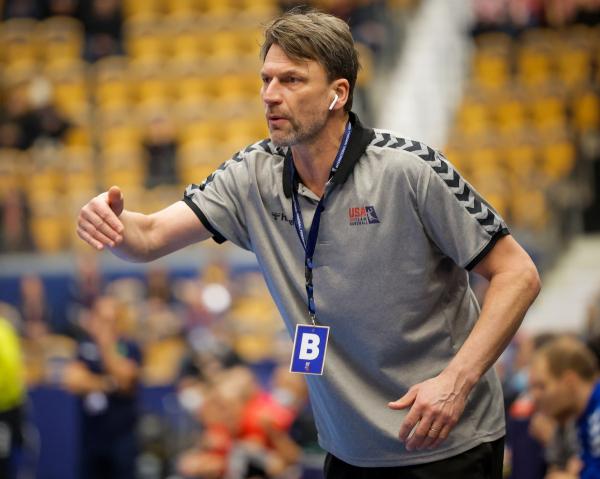 Robert Hedin, Coach USA - nur bei Handball-WM 2023