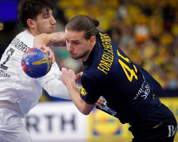 Olle Forsell Schefvert spielt seine erste Handball-WM.