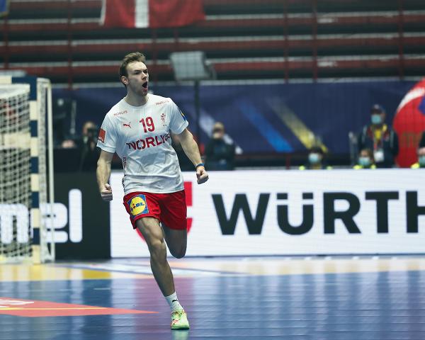 Mathias Gidsel und Dänemark treffen im Viertelfinale auf Ungarn.