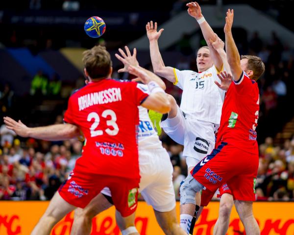 Juri Knorr und Deutschland mussten sich heute zum Abschluss der Hauptrunde der Handball-WM gegen Norwegen geschlagen geben.
