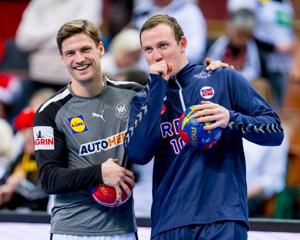Rune Dahmke und Sander Sagosen sind zwei der 52 WM-Aktiven aus der HBL.