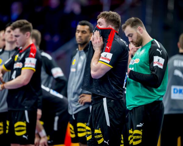 Die deutschen Handballer enttäuschten gegen Dänemark. 